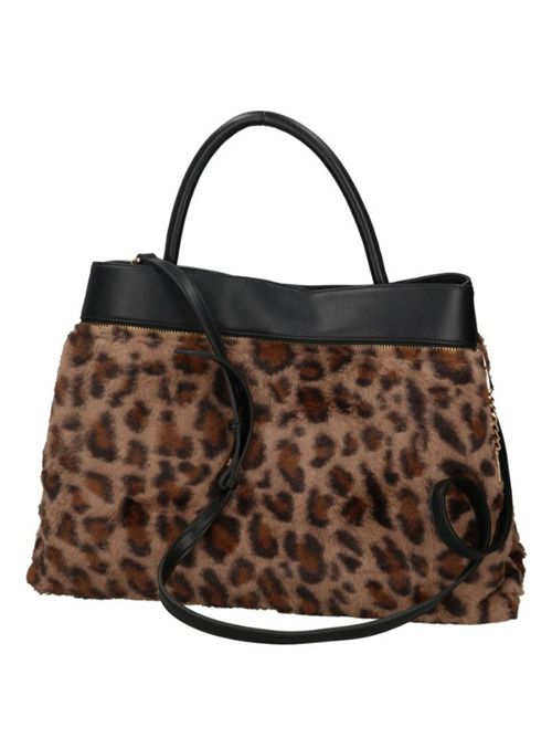 SHOPPER IN FAUX FUR TWIN SET | 252TD840012982 ST.MACULA SOFT